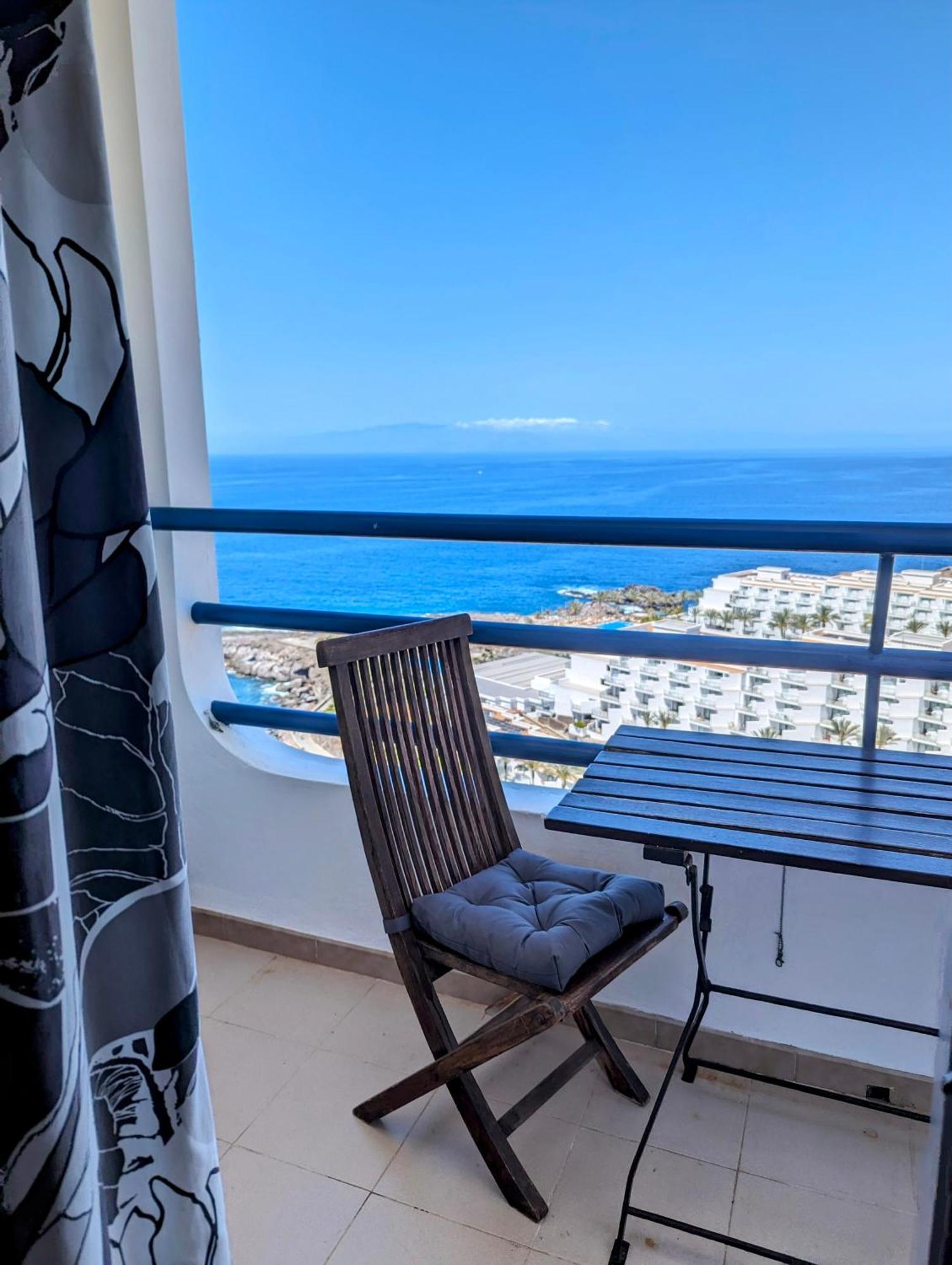 Studio Playa Paraiso Tenerife - Ocean View And Internet Wifi Optical Fiber - For Rent エクステリア 写真